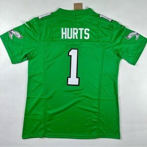 Nike Men's Green Jersey with White Accents